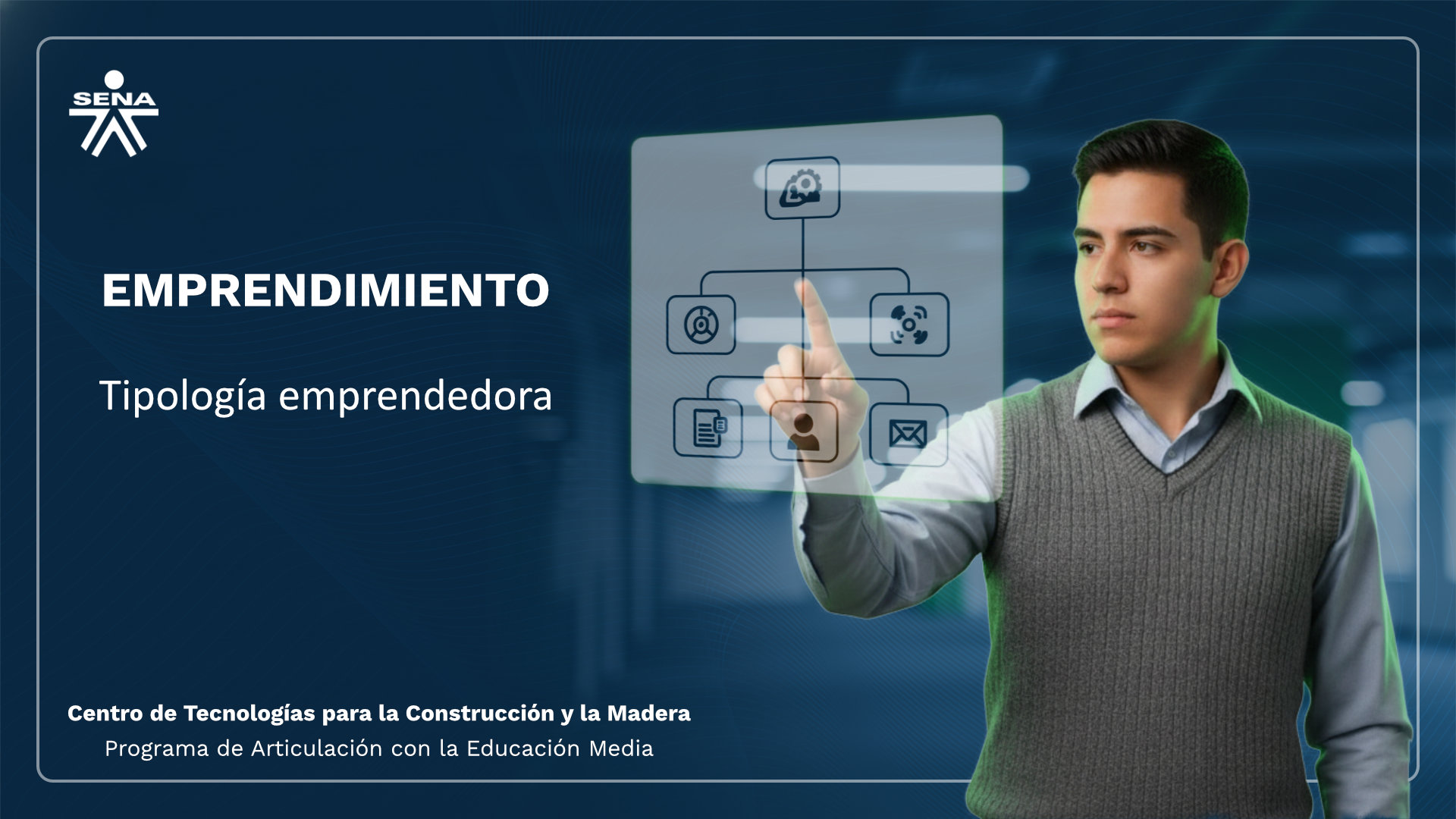 PlantillaPortadaVideosEmprendimiento Tipología emprendedora
